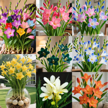 🌼Illatos Freesia Hagymák – Szín és Illat Robbanása Minden Virágban-Clara Rosan