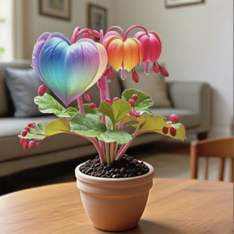 Heartwish Bulbs: Ritka, Korlátozott Kiadású Virágok 🌸 | Hidropónikus és Talajban Növekvő Varázslat a Szerencse, Szépség és Öröm Számára 🍀✨-Clara Rosan