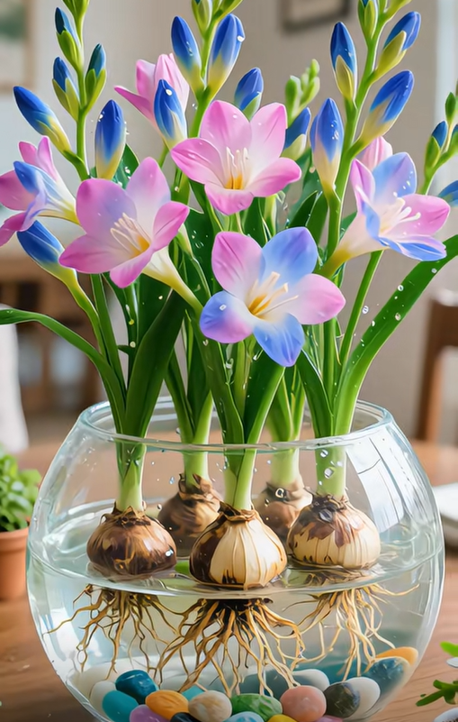 🌼Illatos Freesia Hagymák – Szín és Illat Robbanása Minden Virágban-Clara Rosan
