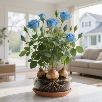 ✨Hidropóniás Rózsa Hagymák - Elbűvölő Illatos🌹Vízben vagy talajban is termeszthető-Clara Rosan