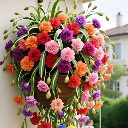 Grand Bloom Pók Növény Magvak/Izmok 💐 A természet függő mesterműve a szín és a kecsesség terén-Clara Rosan