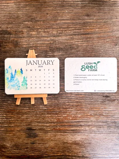 ✨Korai Fekete Péntek Akció 70% KEDVEZMÉNY⏰Környezetbarát Ültethető Mag Naptár 2026-Clara Rosan