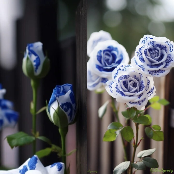 Ritka kék tintás rózsa magok🔥2024 Legújabb-Clara Rosan