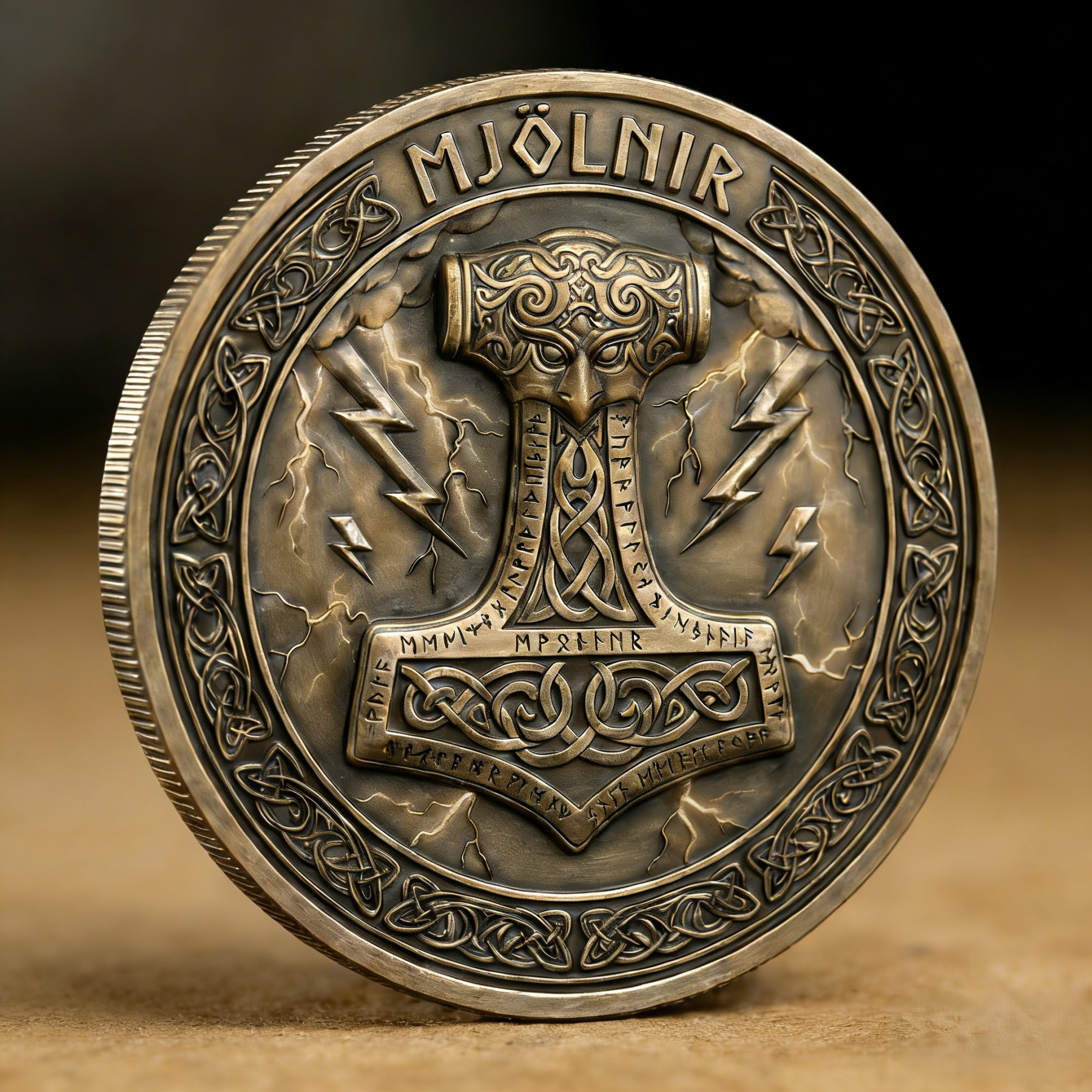 God of Thunder Mjolnir Commemorative Coin