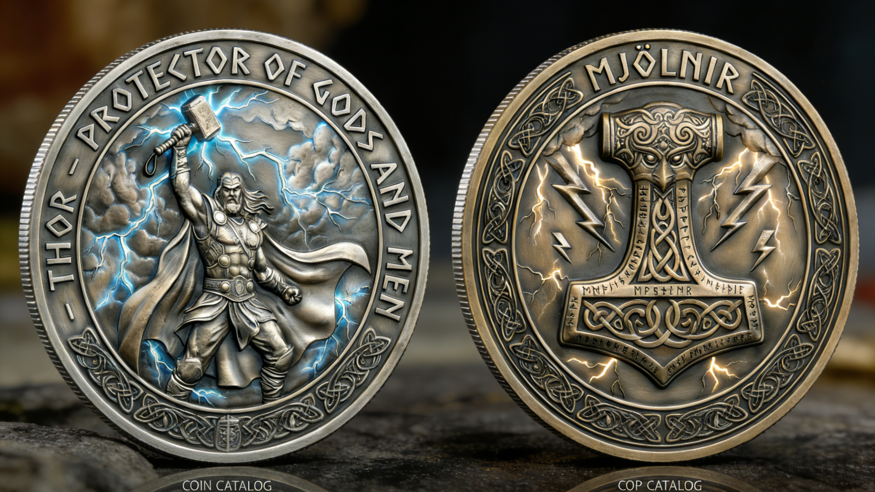 God of Thunder Mjolnir Commemorative Coin