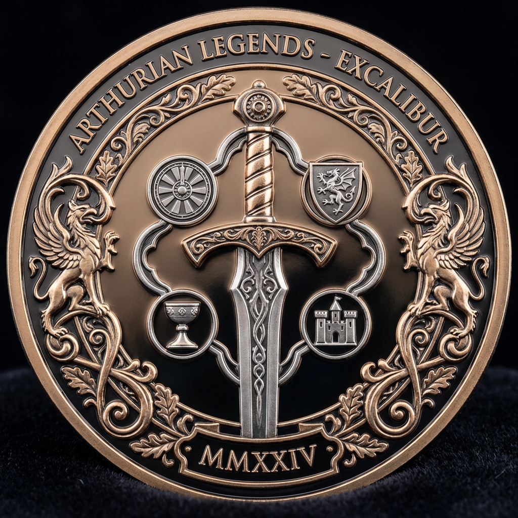 King Arthur & the Knights of the Round Table – Legendary Commemorative Coin