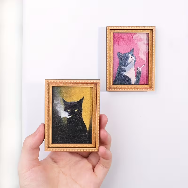 Cute Cat Refrigerator Magnets