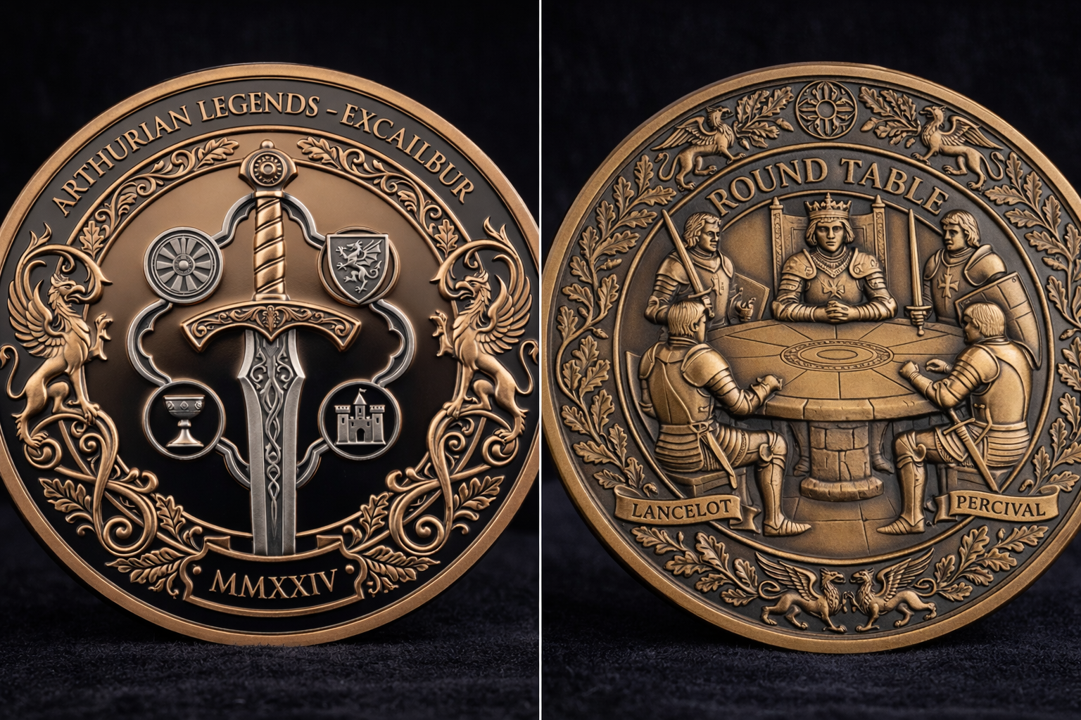 King Arthur & the Knights of the Round Table – Legendary Commemorative Coin