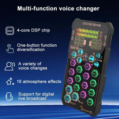 🎤Small Handheld Sound Card Set