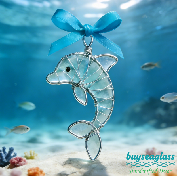 Hand-Wrapped SeaGlass Collection 