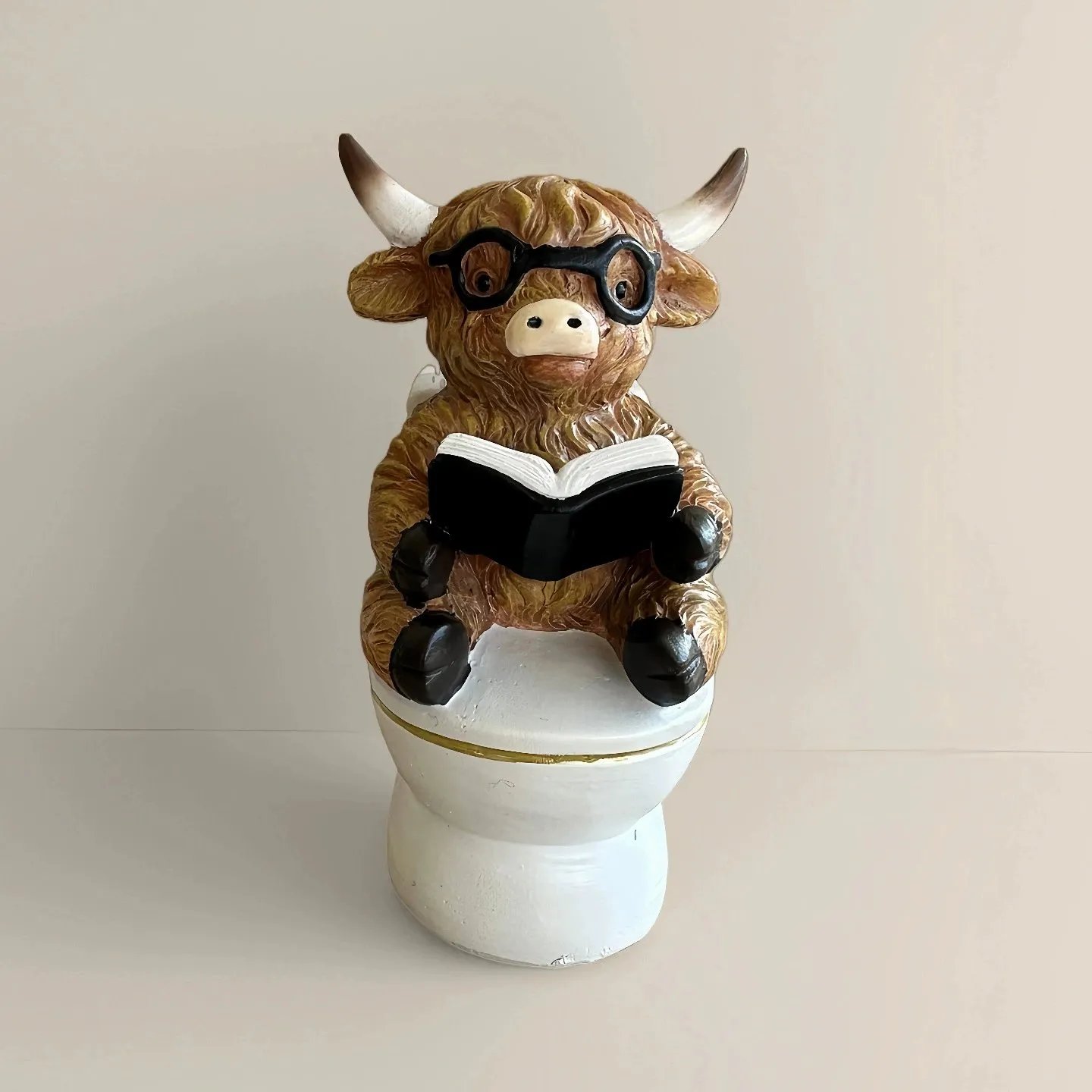 🔥 Limited-Time Deal | Highland Cow Bathroom Ornaments – Exclusive Limited Edition