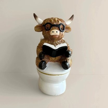 🔥 Limited-Time Deal | Highland Cow Bathroom Ornaments – Exclusive Limited Edition