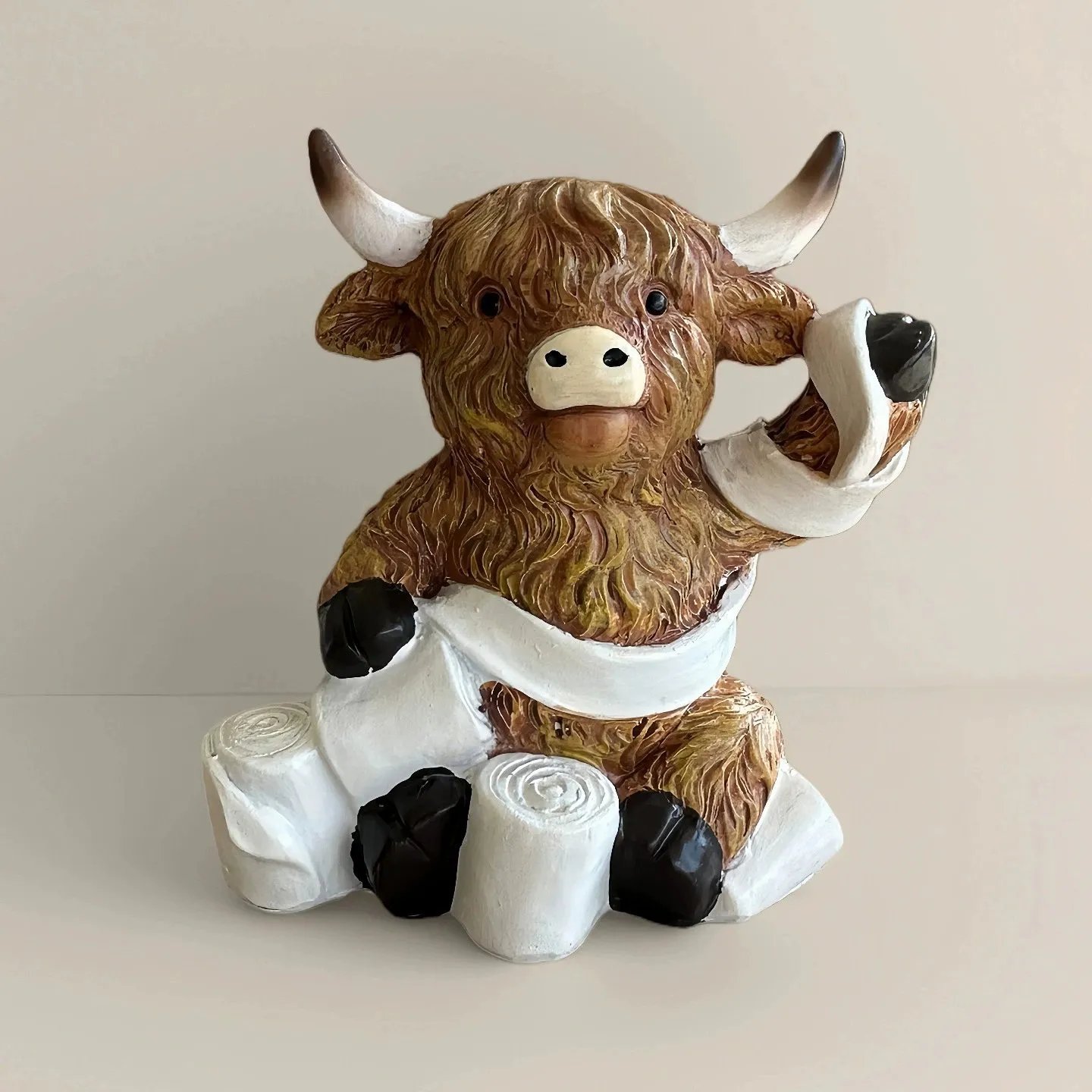 🔥 Limited-Time Deal | Highland Cow Bathroom Ornaments – Exclusive Limited Edition