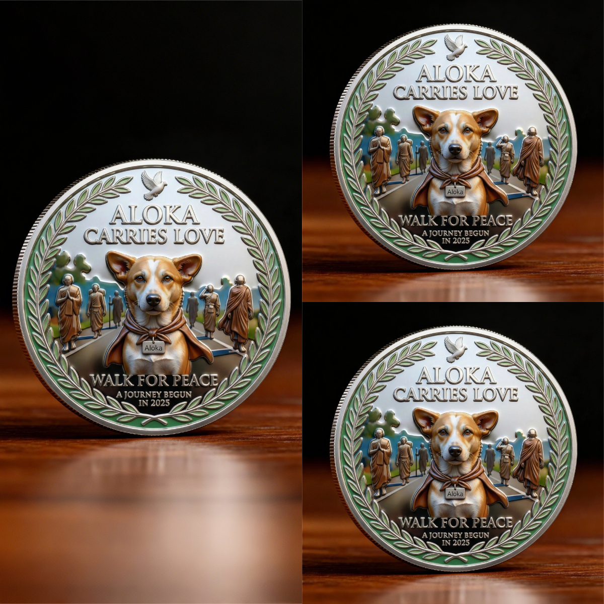 🕊2026“Journey of Peace Mission”Commemorative Coin