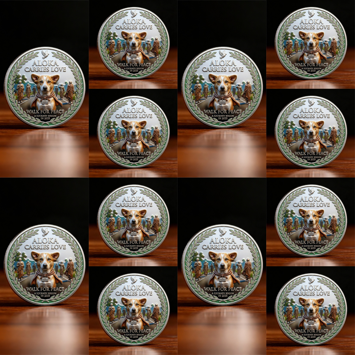 🕊2026“Journey of Peace Mission”Commemorative Coin