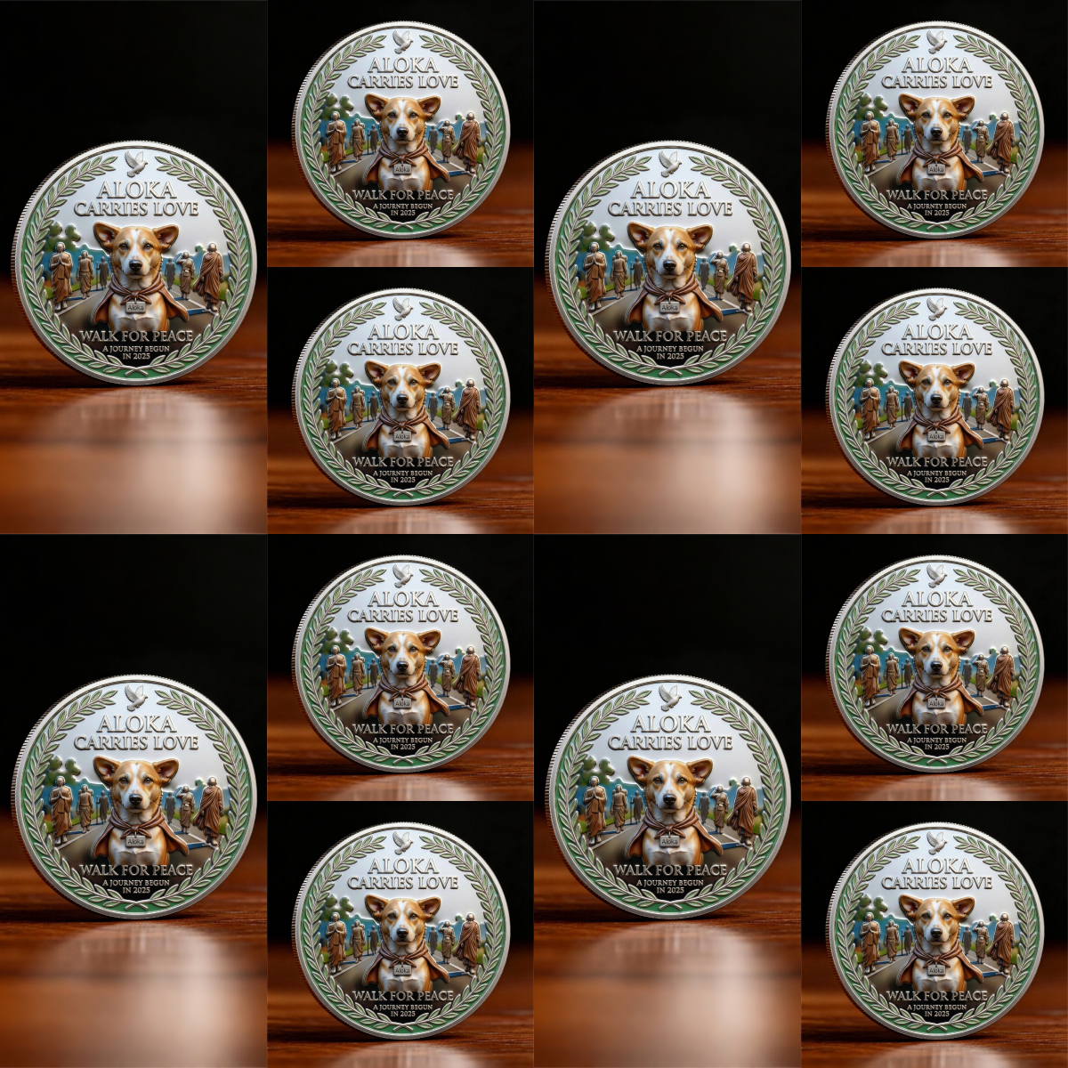 🕊2026“Journey of Peace Mission”Commemorative Coin