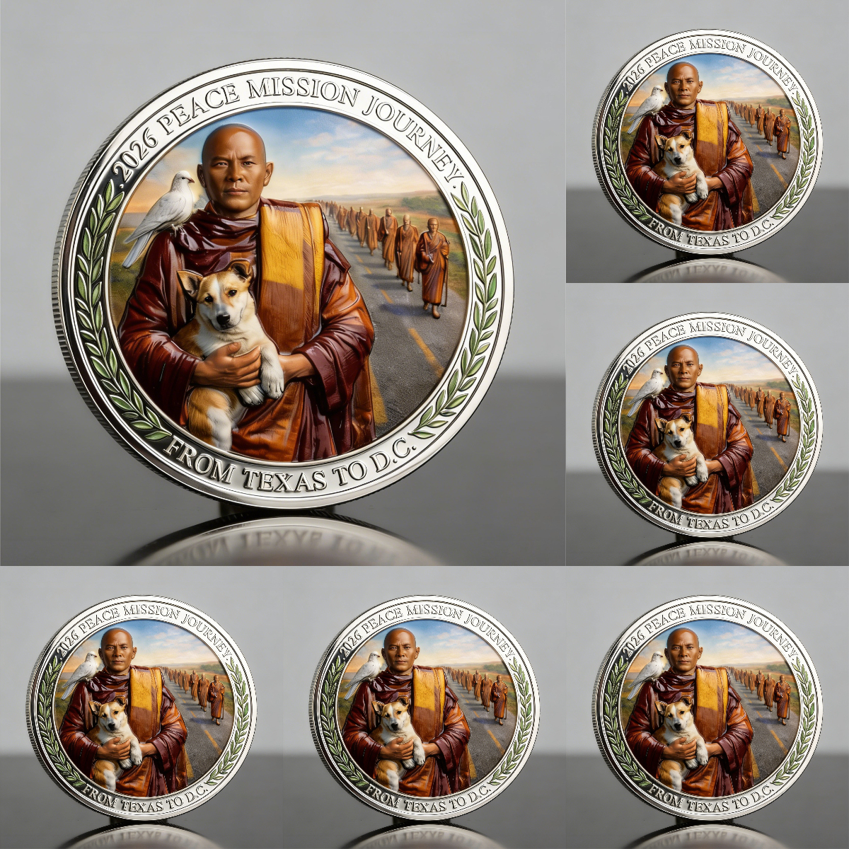 🙏2026“Journey of Peace Mission”Commemorative Coin