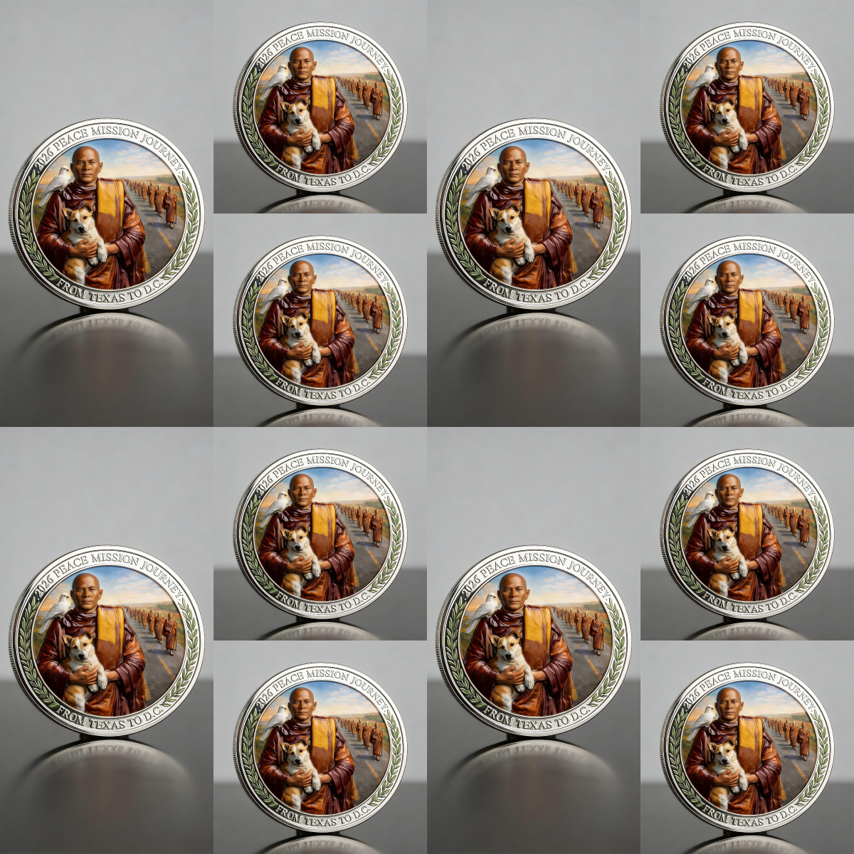 🙏2026“Journey of Peace Mission”Commemorative Coin