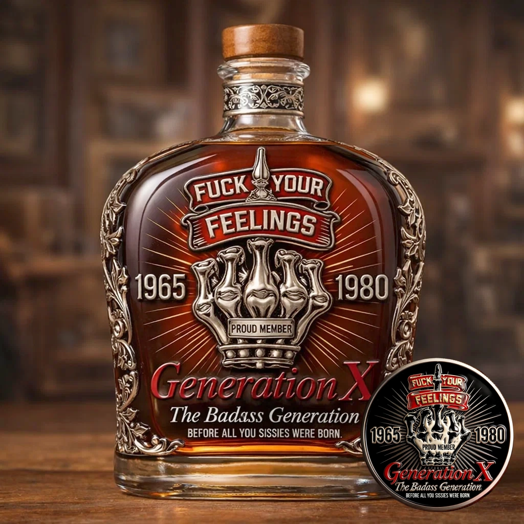 Generation X Whiskey Bottle