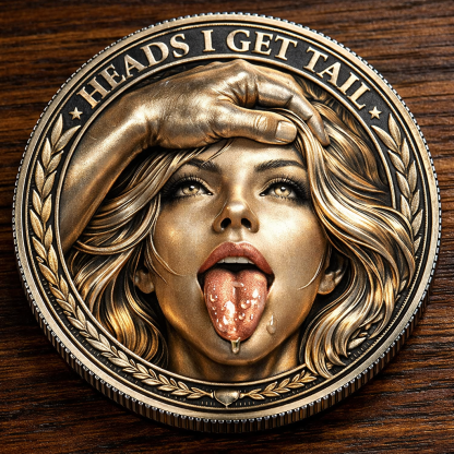 🌹Early Valentine Sale 60% OFF -❤️Heads I Get Tail / Tails I Get Head Commemorative Coin