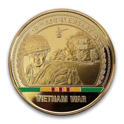 Minted In U.S.A. 50th Anniversary Vietnam War Coins
