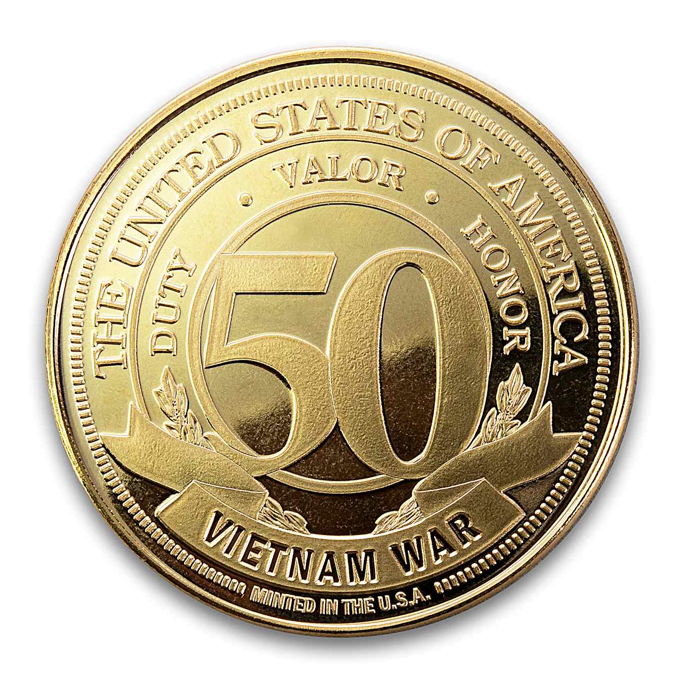 Minted In U.S.A. 50th Anniversary Vietnam War Coins