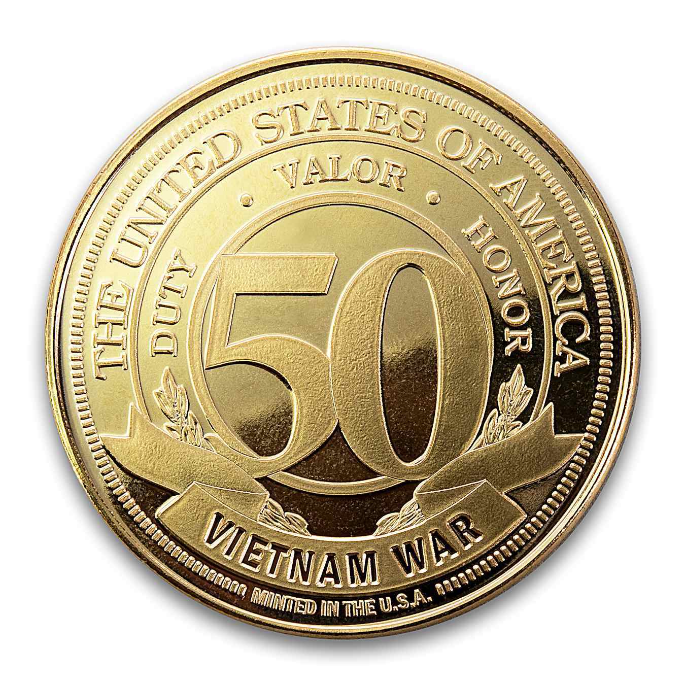 Minted In U.S.A. 50th Anniversary Vietnam War Coins