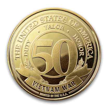 Minted In U.S.A. 50th Anniversary Vietnam War Coins
