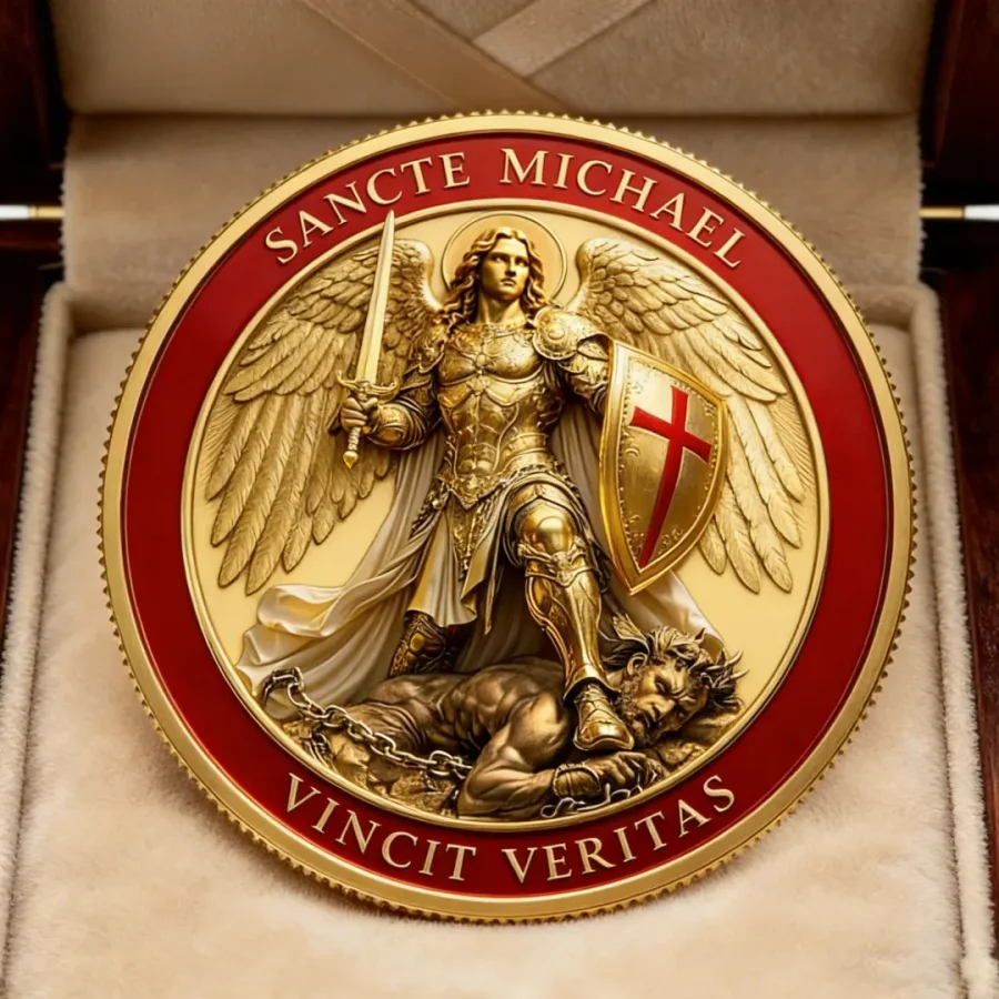 St. Michael the Archangel – “Victory Over Evil” Commemorative Coin