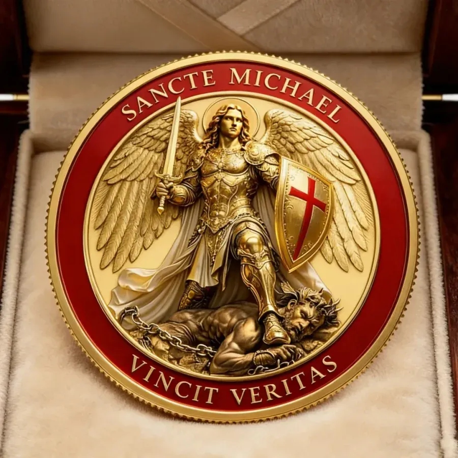St. Michael the Archangel – “Victory Over Evil” Commemorative Coin