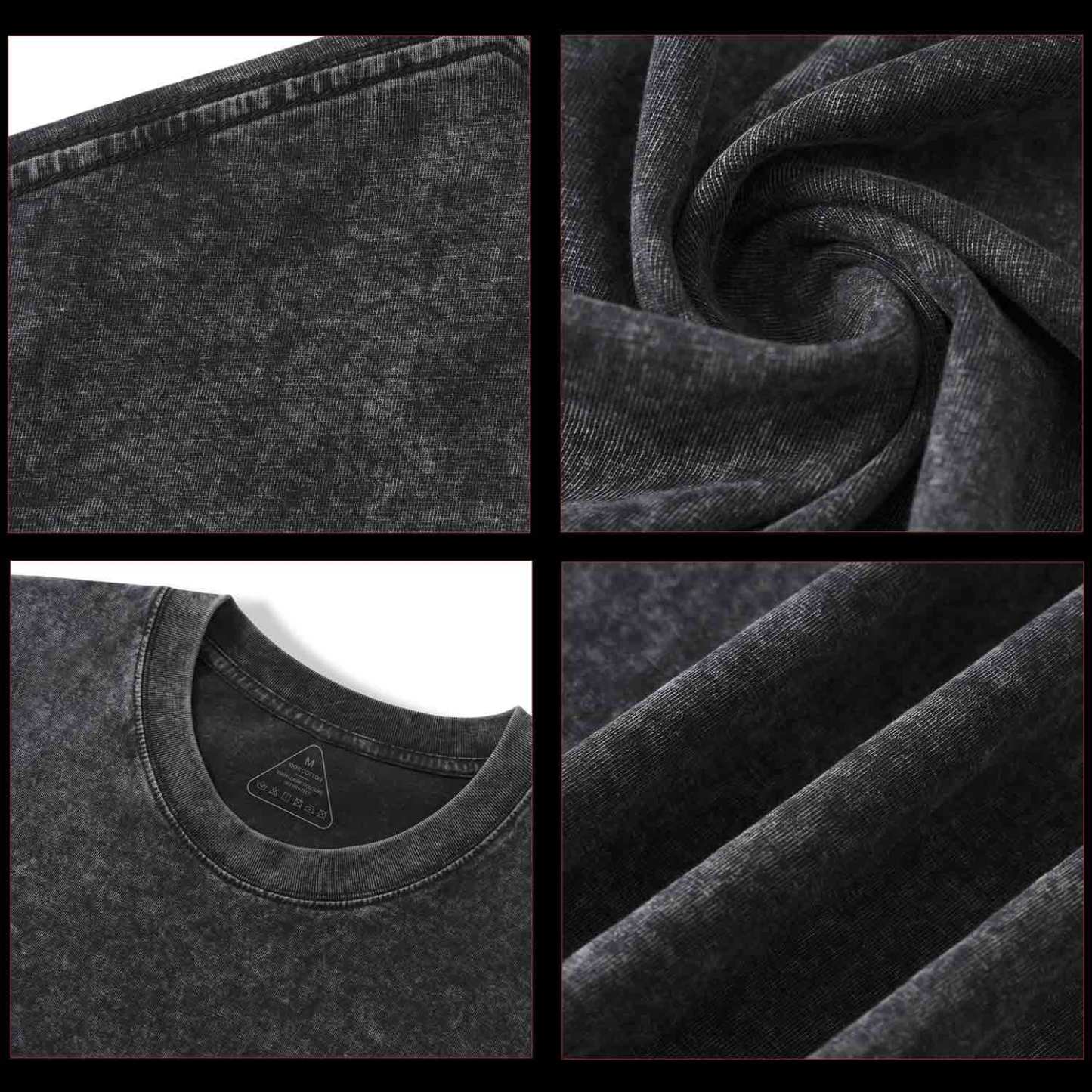 I Have Rabies Washed T-shirt-LASPORTN