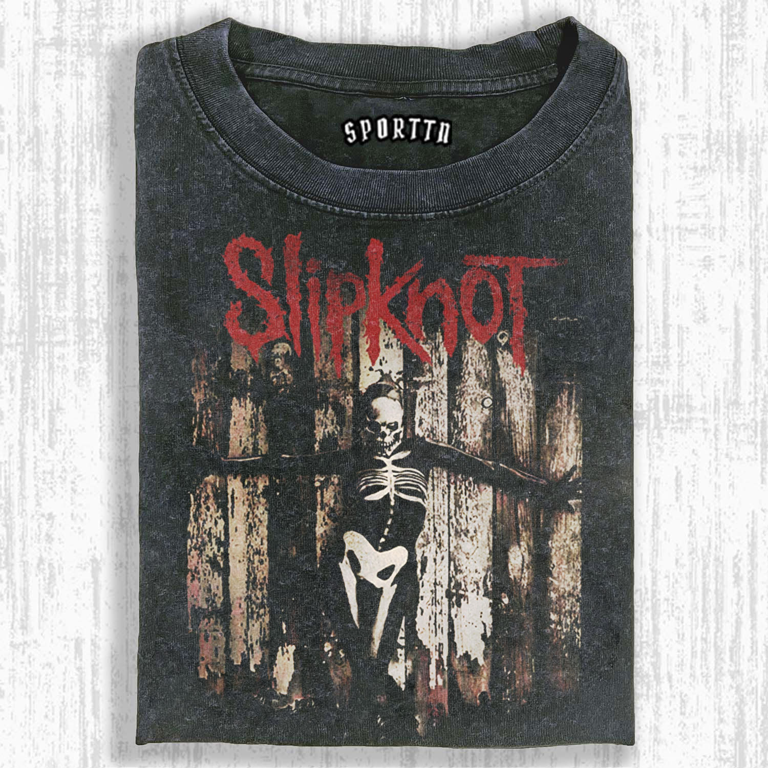MUSIC SLIPKNOT VINTAGE WASHED TEE/SWEATSHIRT/HOODIE-LASPORTN
