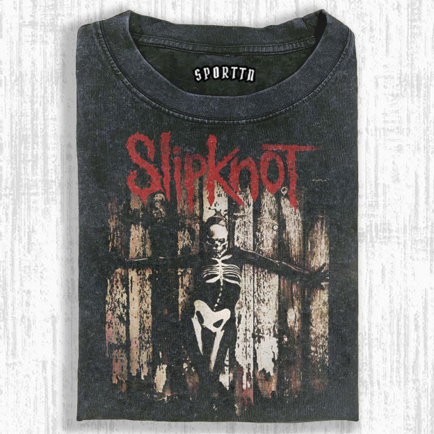 MUSIC SLIPKNOT VINTAGE WASHED TEE/SWEATSHIRT/HOODIE-LASPORTN