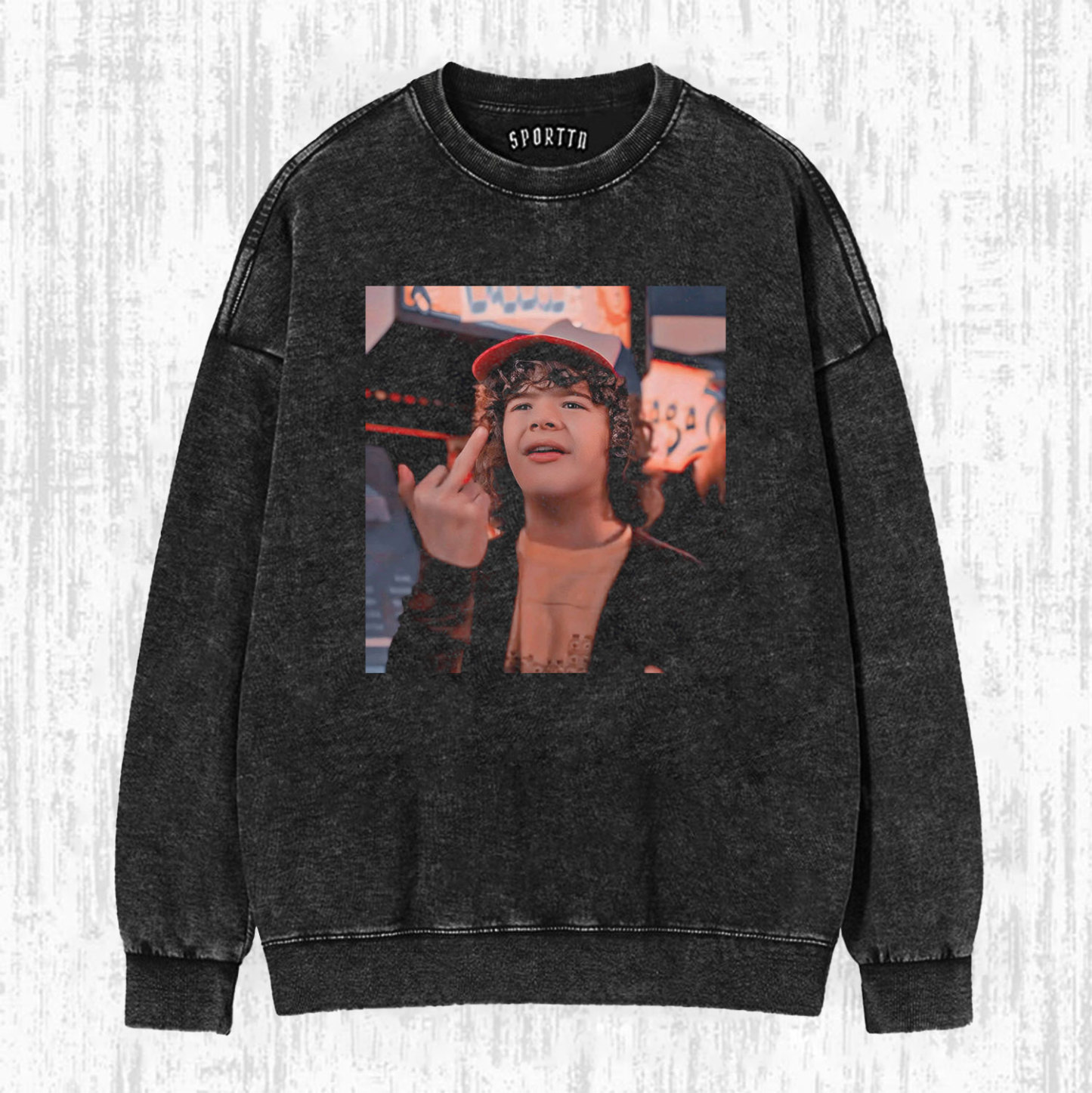 STRANGER THINGS DUSTIN HENDERSON T-SHIRT&SWEATSHIRTS&HOODIE-LASPORTN