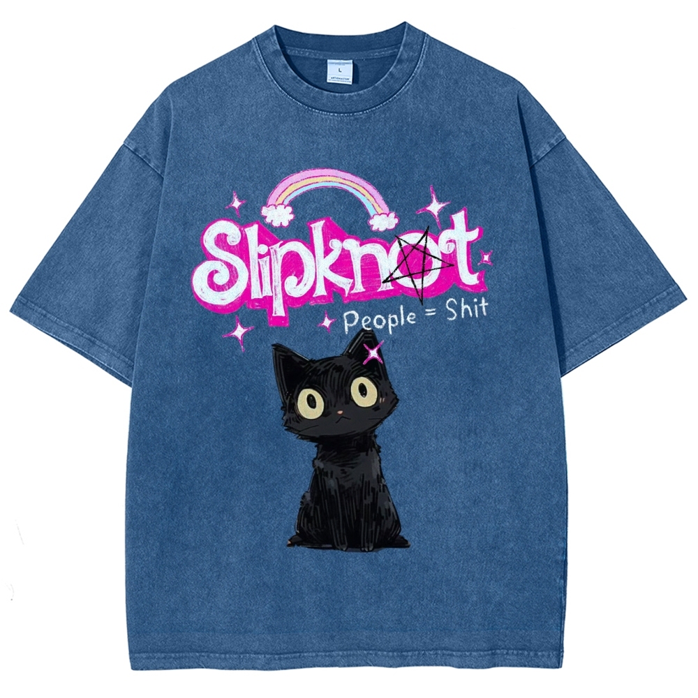 Slipknot Funny Cat T-shirt