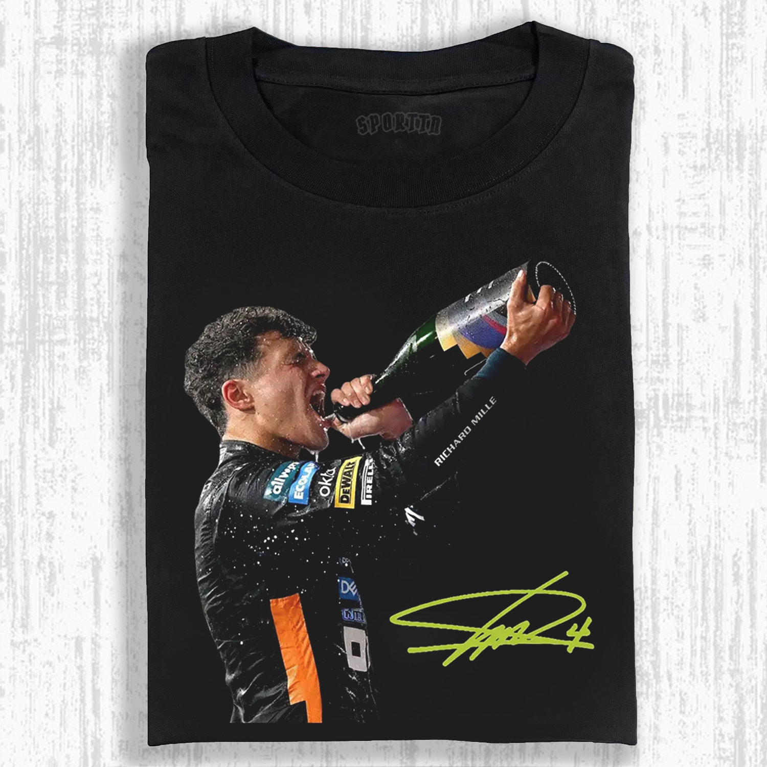 LANDO NORRIS F1 TEE/SWEATSHIRT/HOODIE-LASPORTN