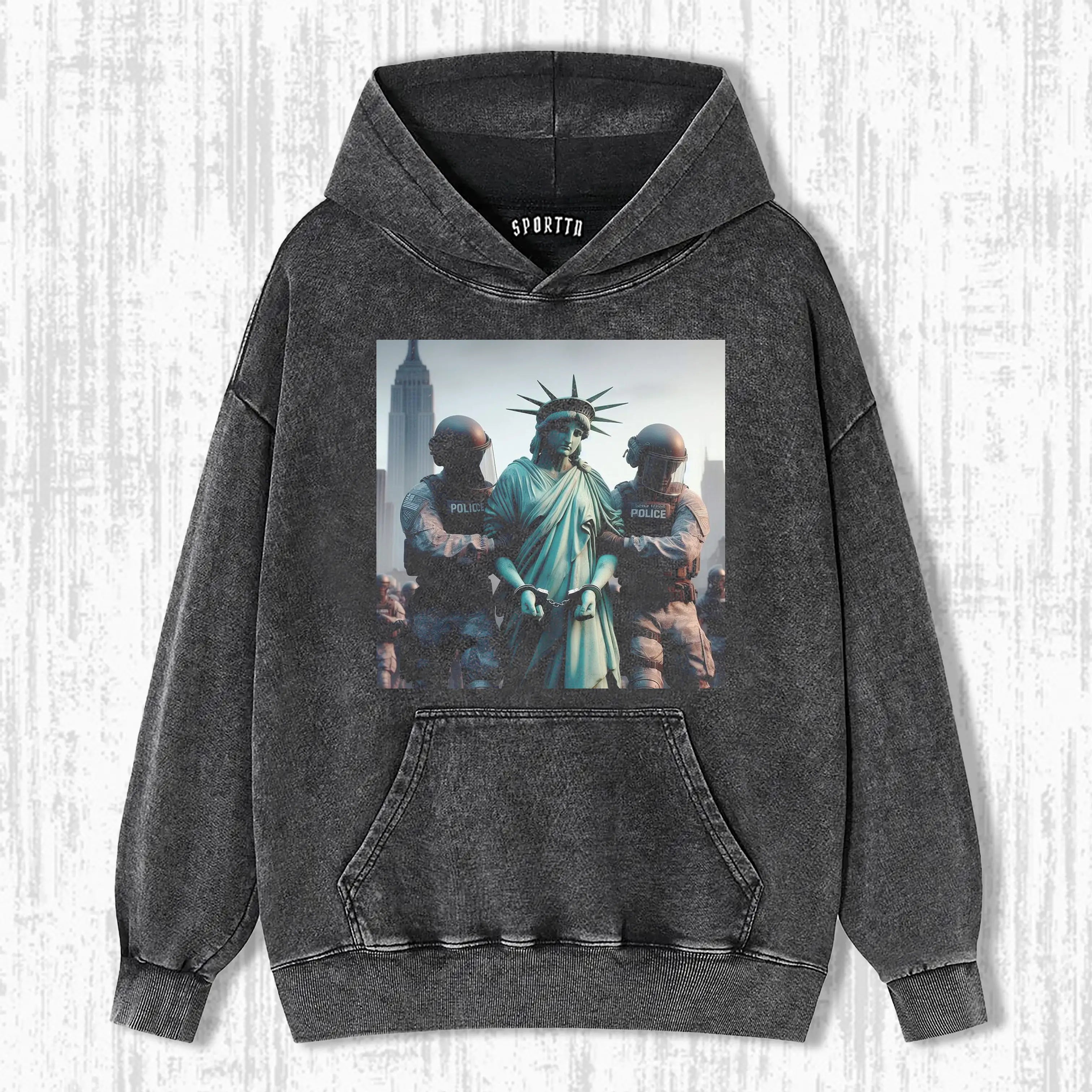 STATUE OF LIBERTY T-SHIRT-LASPORTN