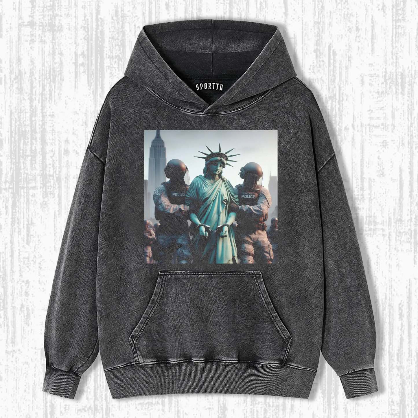STATUE OF LIBERTY T-SHIRT-LASPORTN