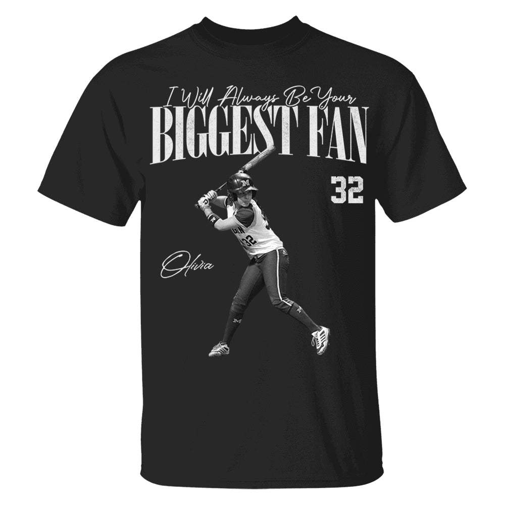 I'll Always Be Your Biggest Fan - Washed Tee Retro Bootleg Shirt For S
