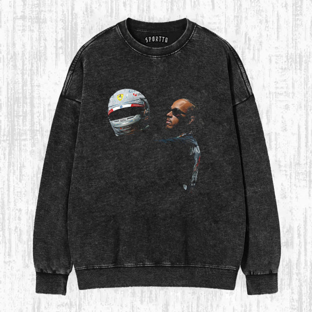 F1 Lewis Hamilton Signed Version Tee/Sweatshirt/Hoodie-LASPORTN