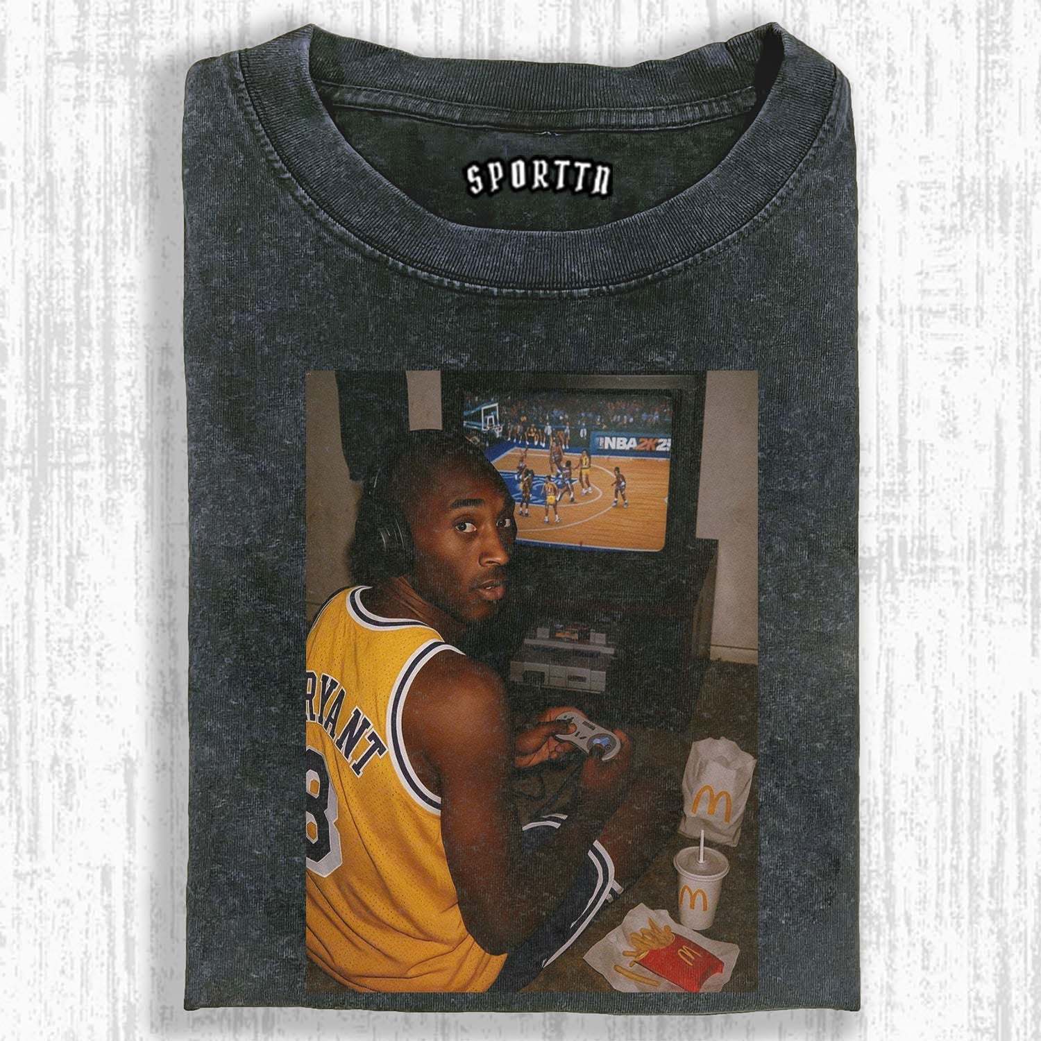 KOBE'S HAPPY TIME WITH BASKETBALL GAMES V2 TEE-LASPORTN