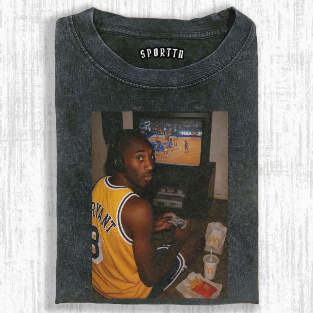KOBE'S HAPPY TIME WITH BASKETBALL GAMES V2 TEE-LASPORTN