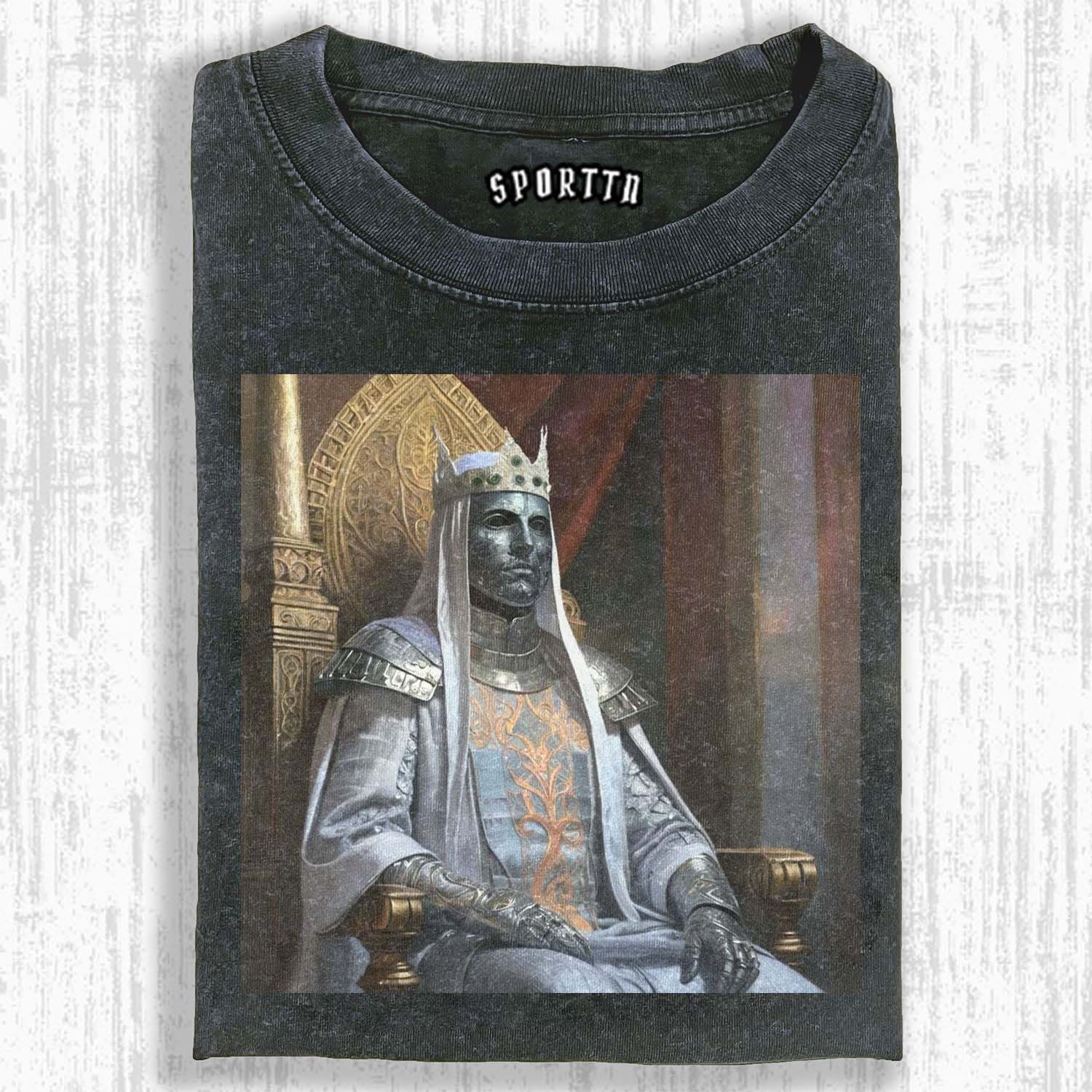 KING BALDWIN IV TEE-LASPORTN