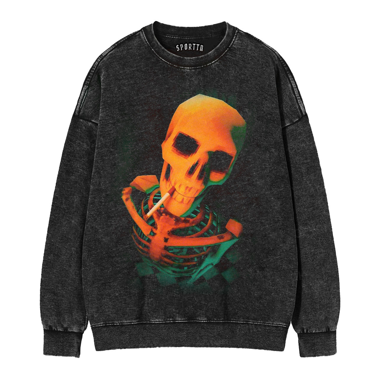 Vintage Skull Print T-Shirt/Sweatshirt/Hoodie-LASPORTN