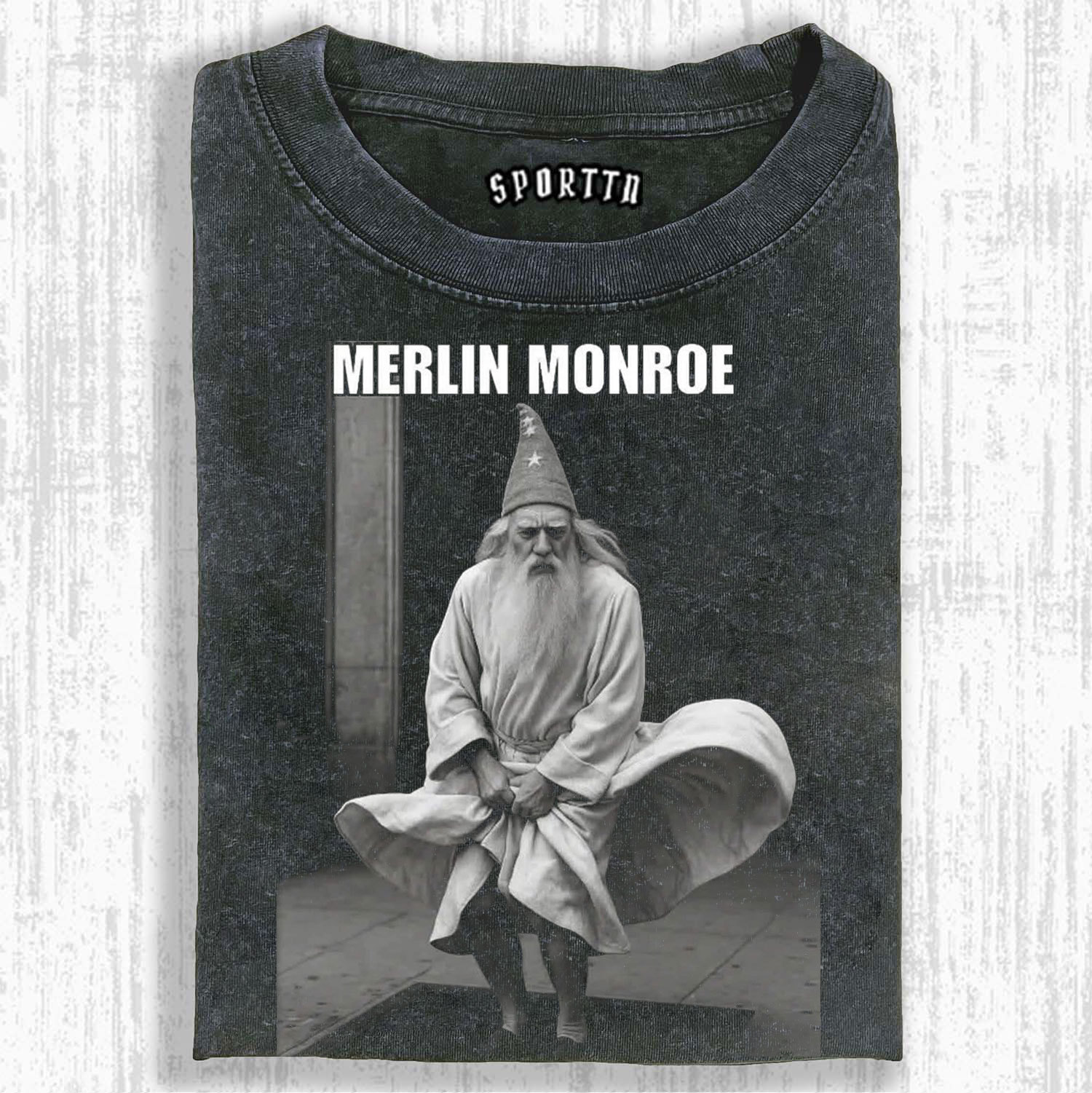 SPORTN.STORE Gandalf The Seven Year Itch Marilyn Washed T-shirt/Sweatshirt/Hoodie