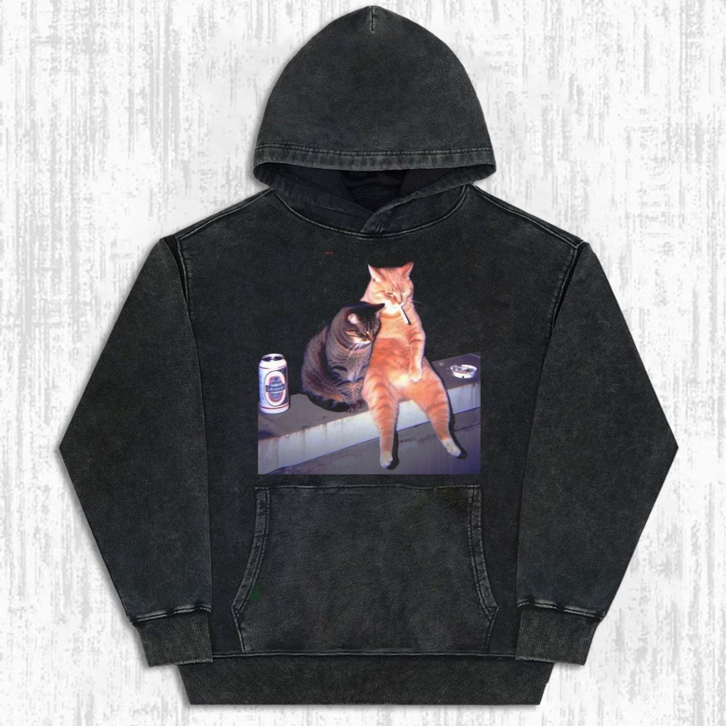 RELAXING TIME BETWEEN CAT FRIENDS TEE-LASPORTN