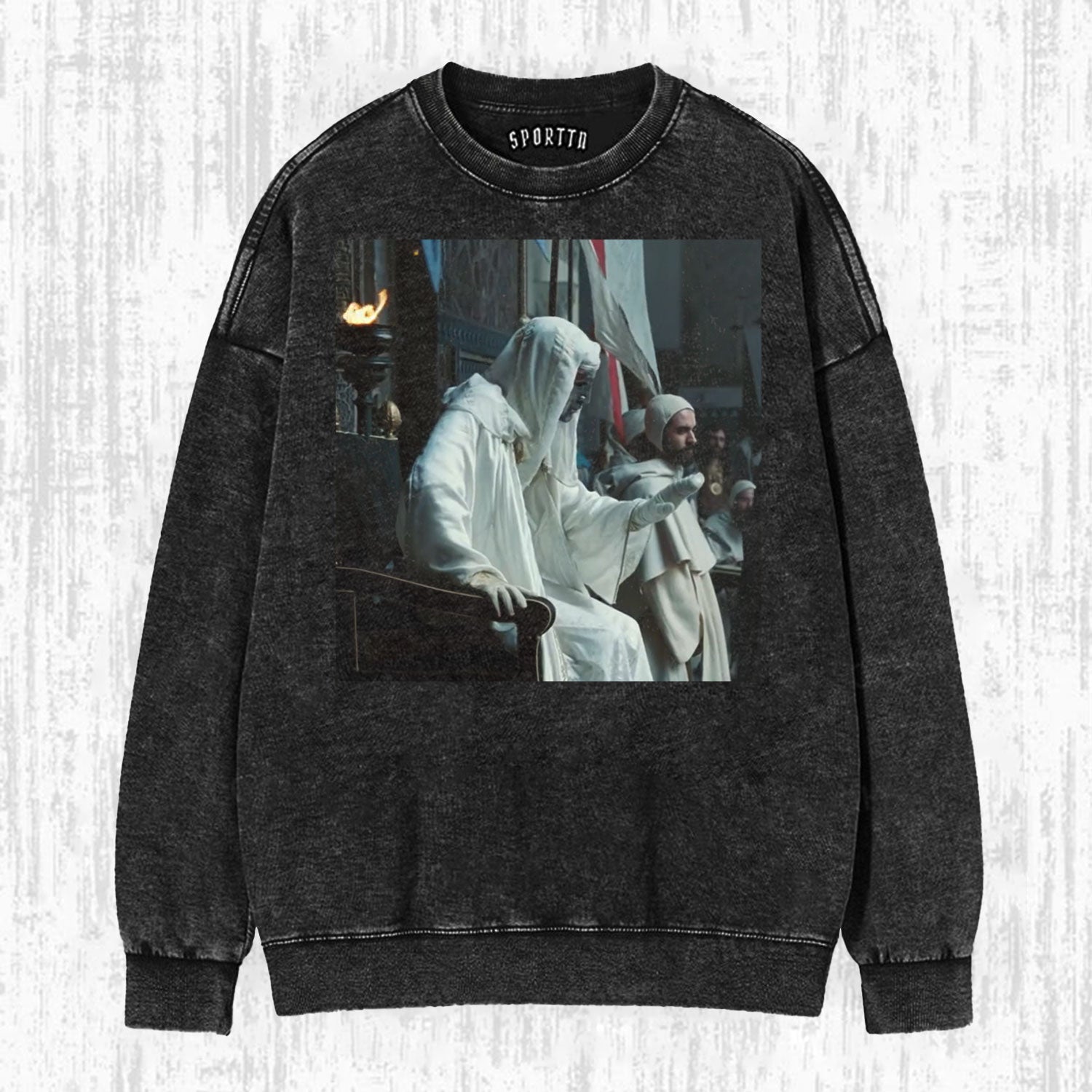 KING BALDWIN IV TEE-LASPORTN