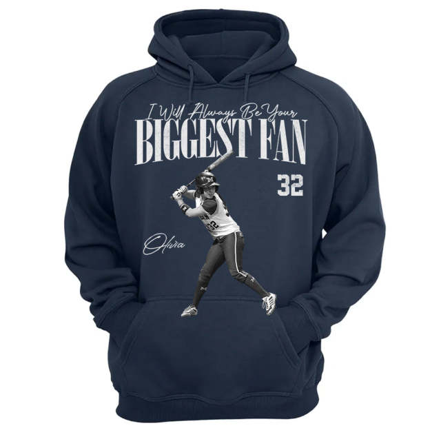 I'll Always Be Your Biggest Fan - Washed Tee Retro Bootleg Shirt For Softball Players T1807