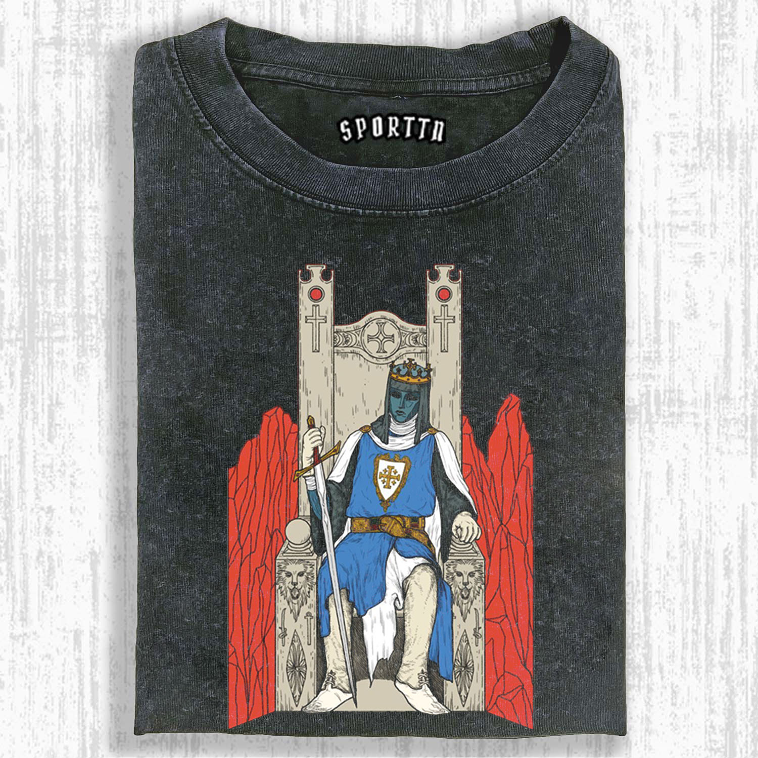 KINGBALDWINT BALDWIN IV TEE&SWEATSHIRTS&HOODIE-LASPORTN