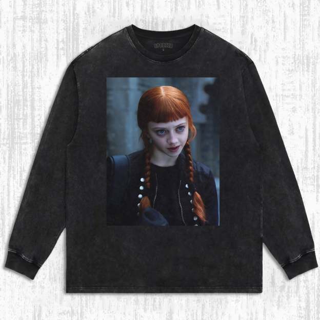 AGNES DEMILLE WEDNESDAY S2 THEMED T-SHIRT-LASPORTN